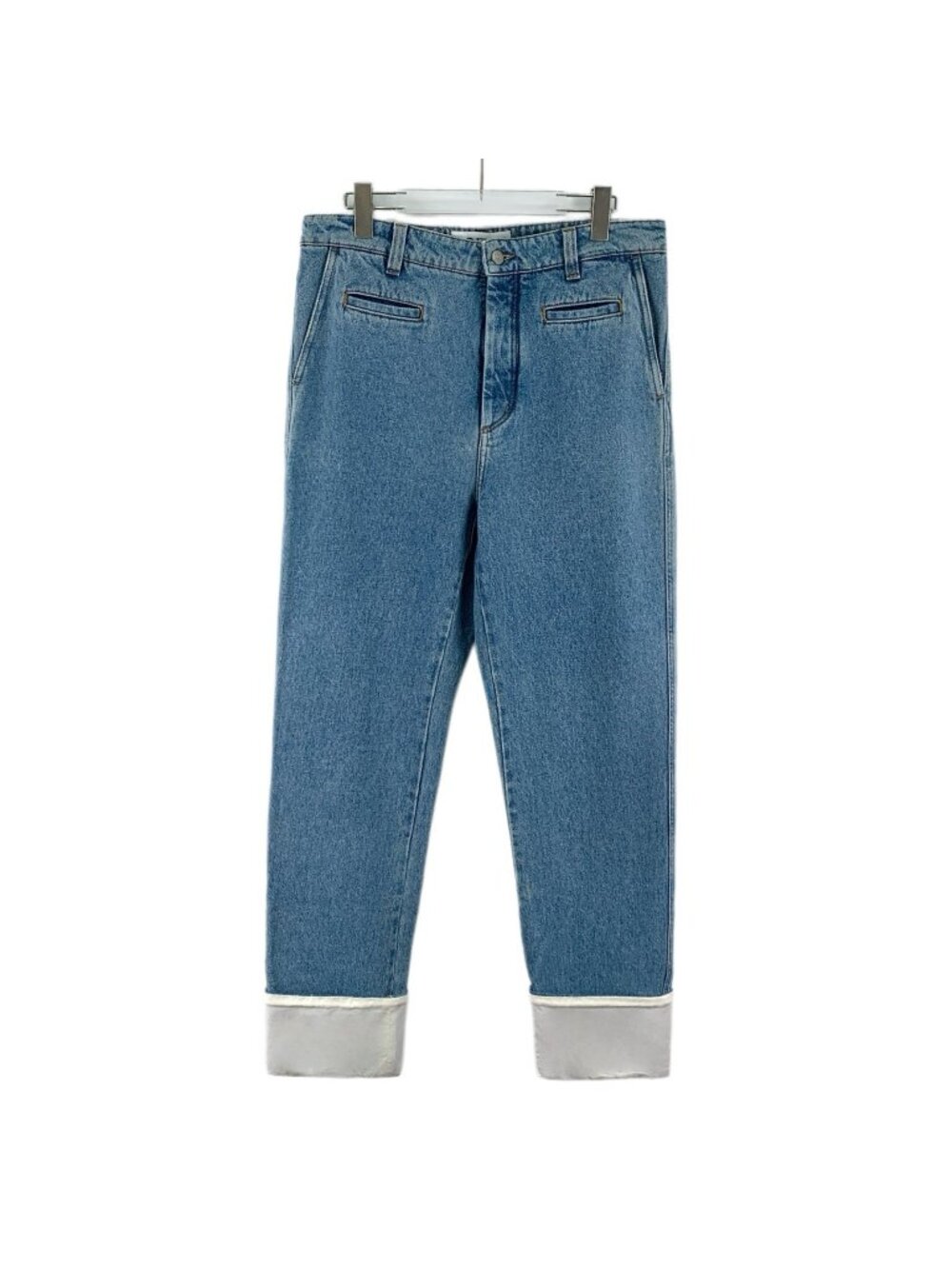 Loewe Blue Cotton Denim Jeans